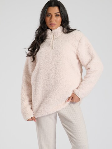 Loungeable Sweater in Beige: front