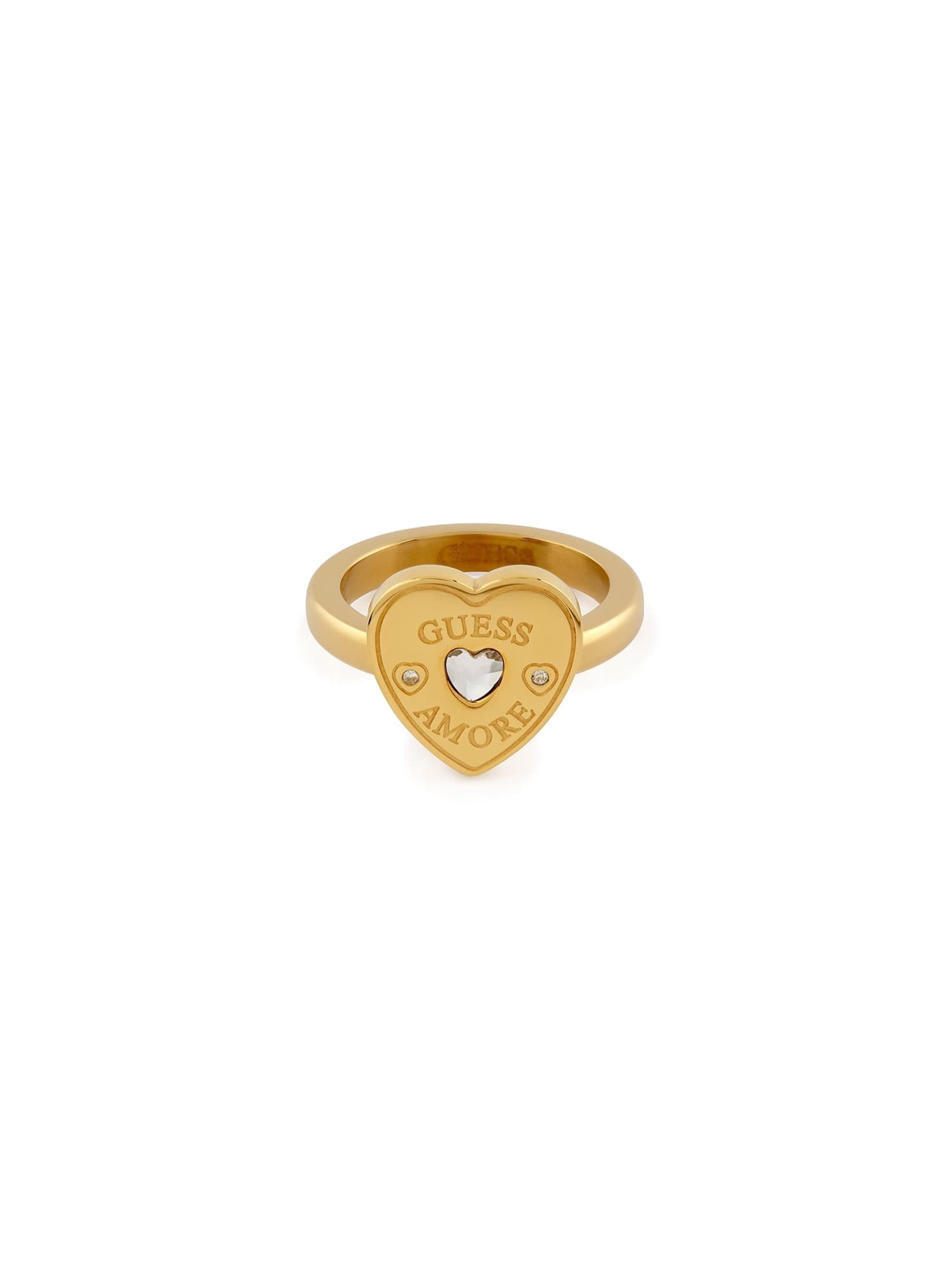 GUESS Ring 'Amore' in Gold: Vorderseite