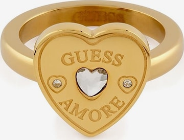 GUESS Ring 'Amore' in Gold: Vorderseite