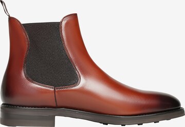 Henry Stevens Chelsea Boots 'Winston CB1' in Braun