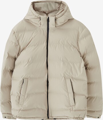 Pull&Bear Between-Season Jacket in Beige: front