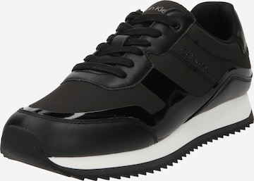melns Calvin Klein Zemie brīvā laika apavi 'RYAN': no priekšpuses