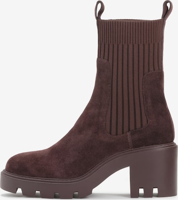 Kazar Chelsea boots in Bruin: voorkant