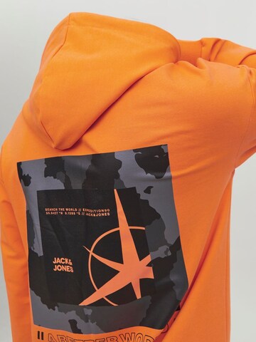 JACK & JONES Sweatshirt 'FILO' in Orange