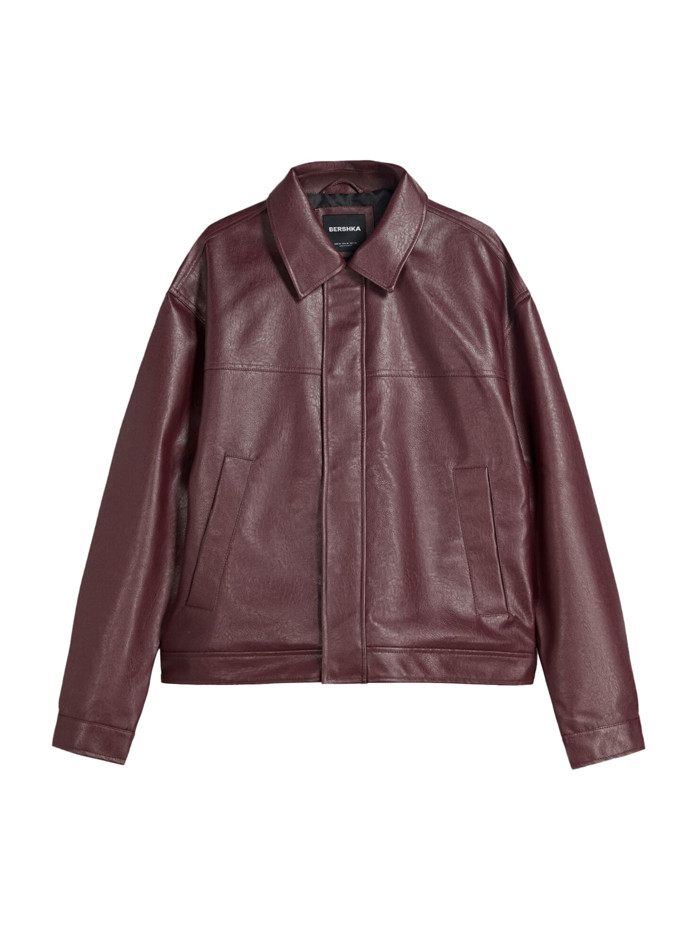 Bershka Overgangsjakke i rød: forside