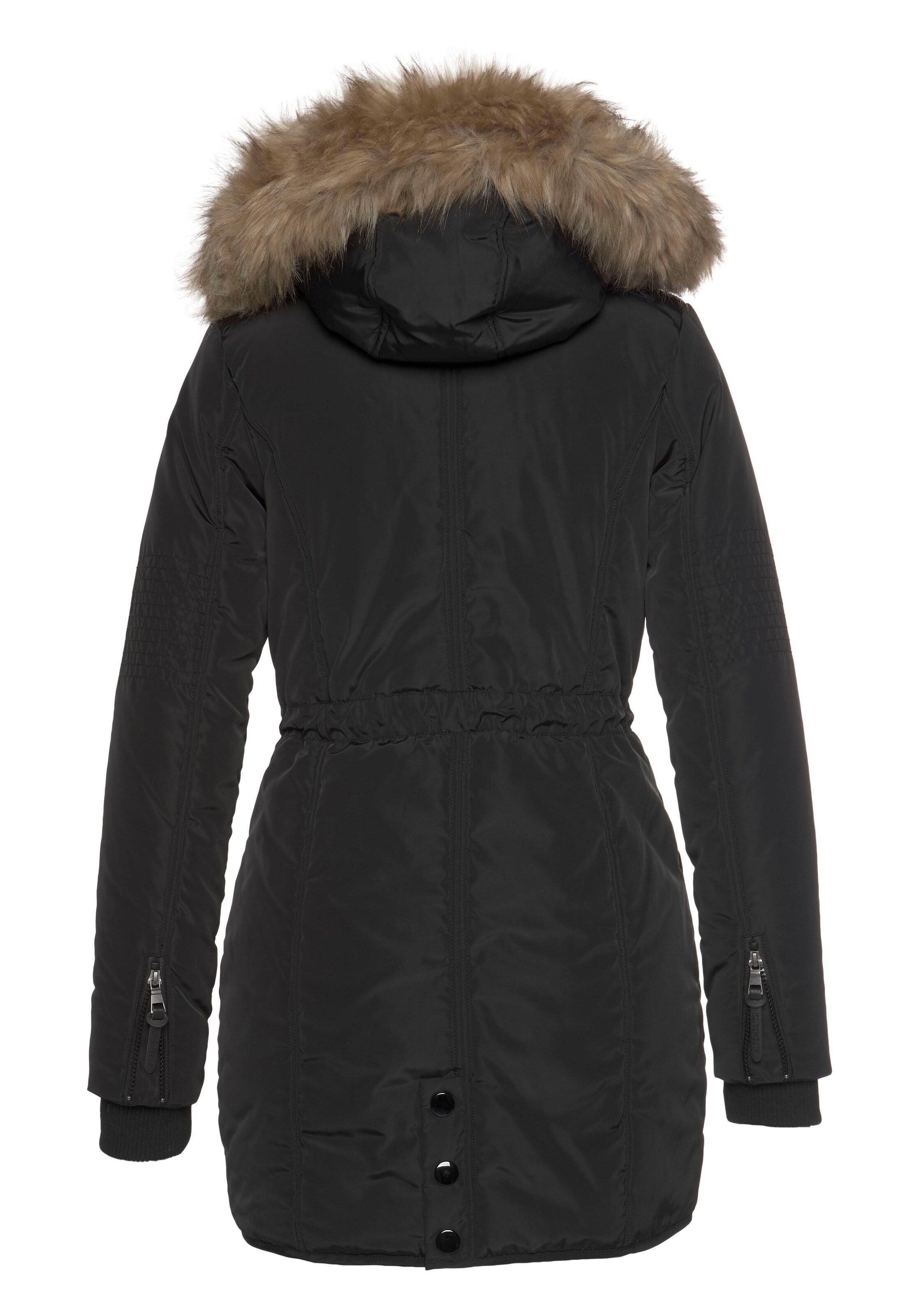 ALPENBLITZ Winterparka in Schwarz