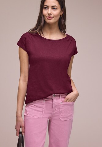 STREET ONE Shirt in Red: front