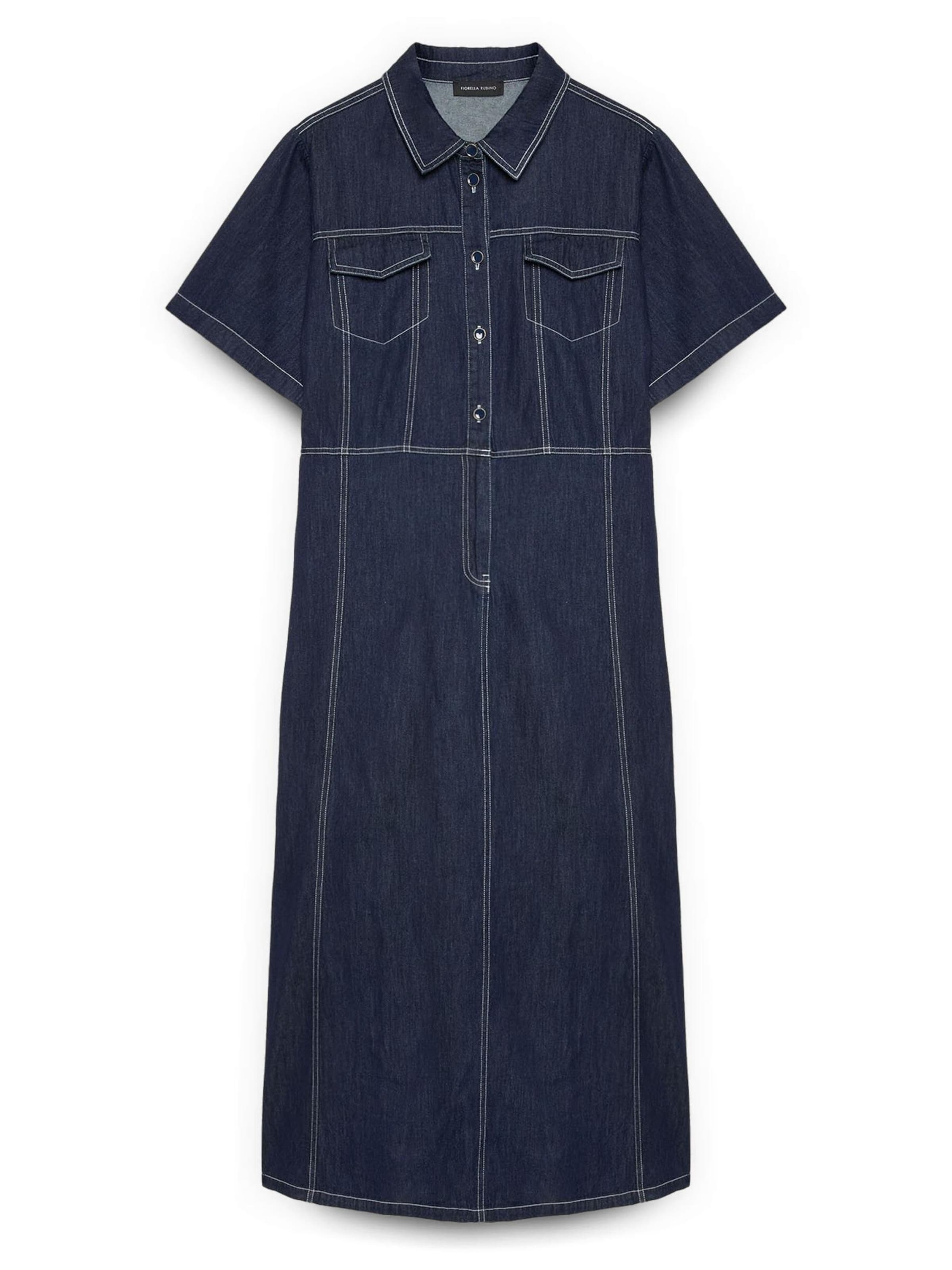 Robe Fiorella Rubino en bleu : devant