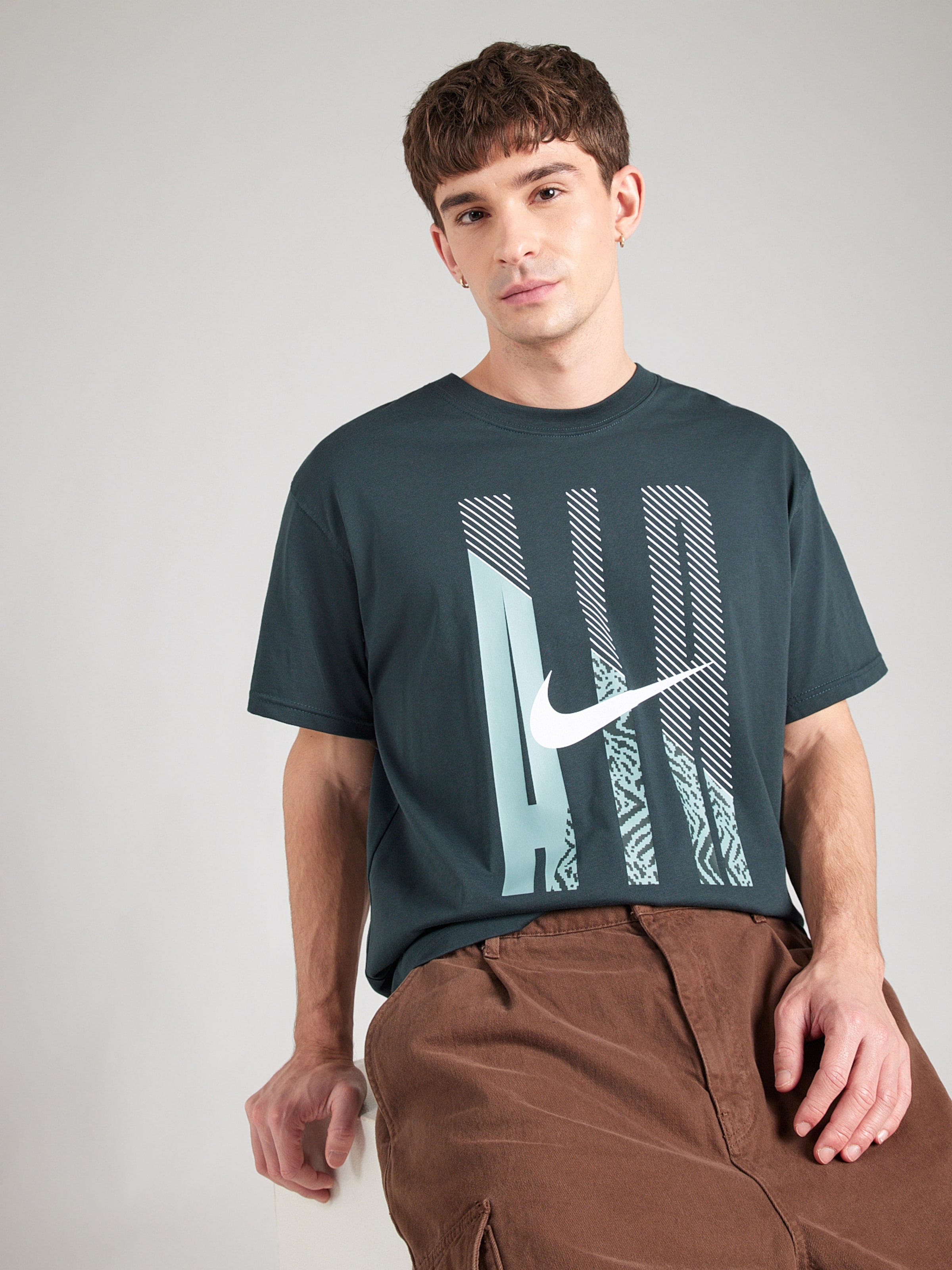 mint green shirt nike