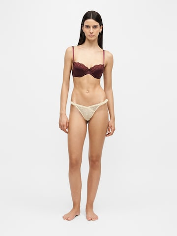 Hunkemöller Tangá 'Flora' - Žltá