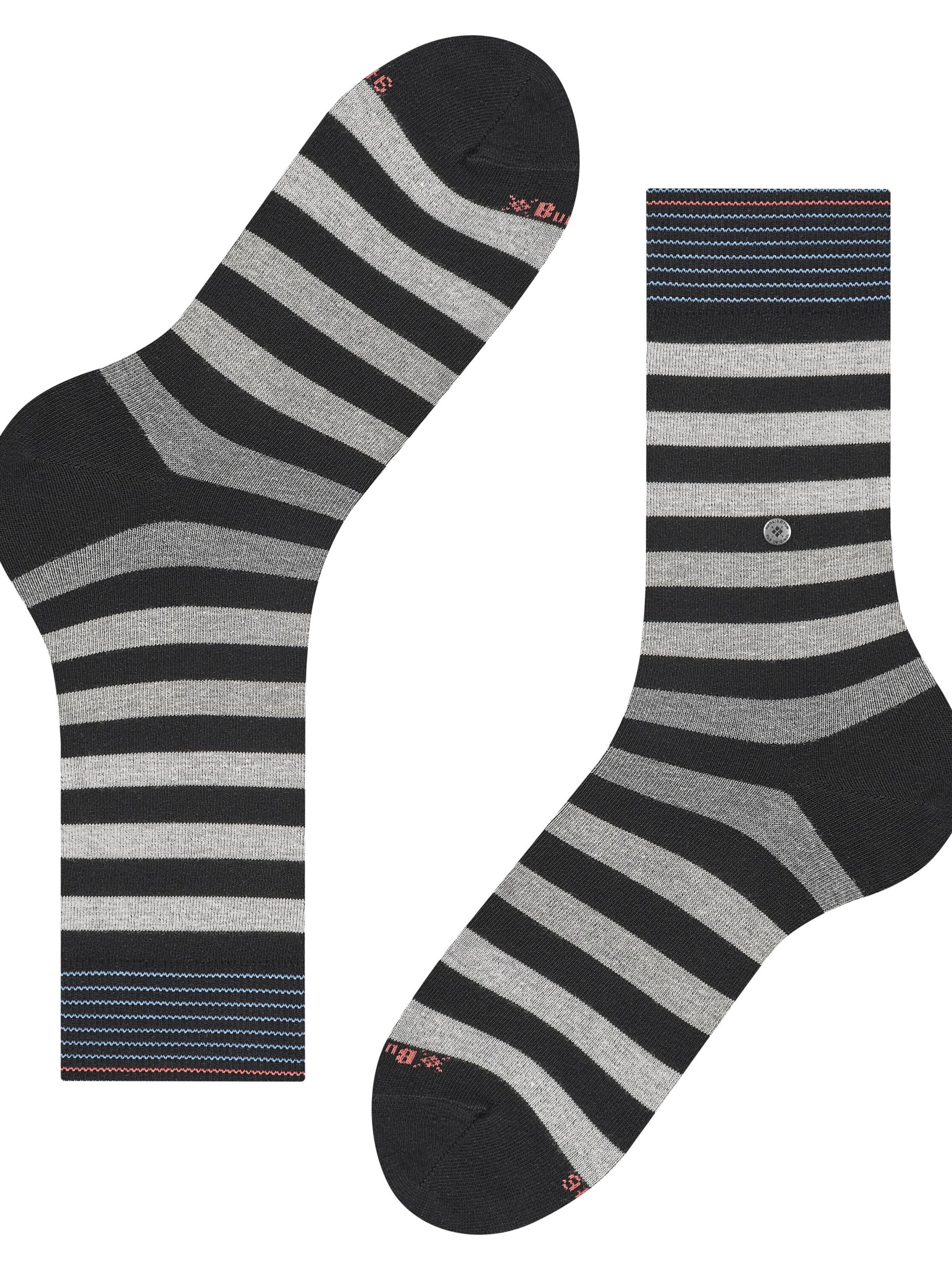 BURLINGTON Socken 'Blackpool'‌‌‌‌‌‌‌‌ in Schwarz