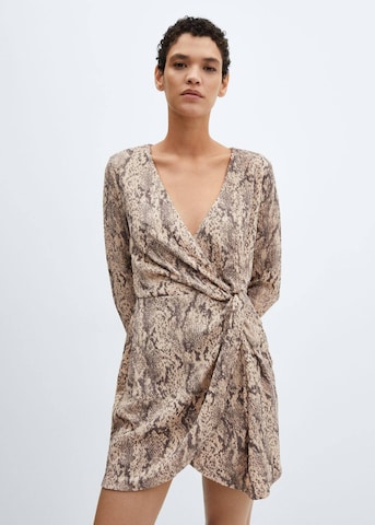 MANGO Dress 'Margaret' in Beige