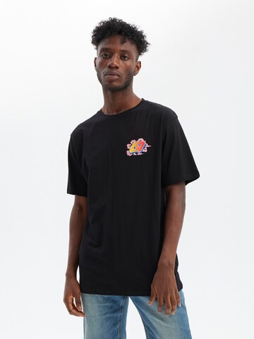 hydroponic - Camiseta 'Hydroponic x Naruto Group Graphic T-Shirt' en negro