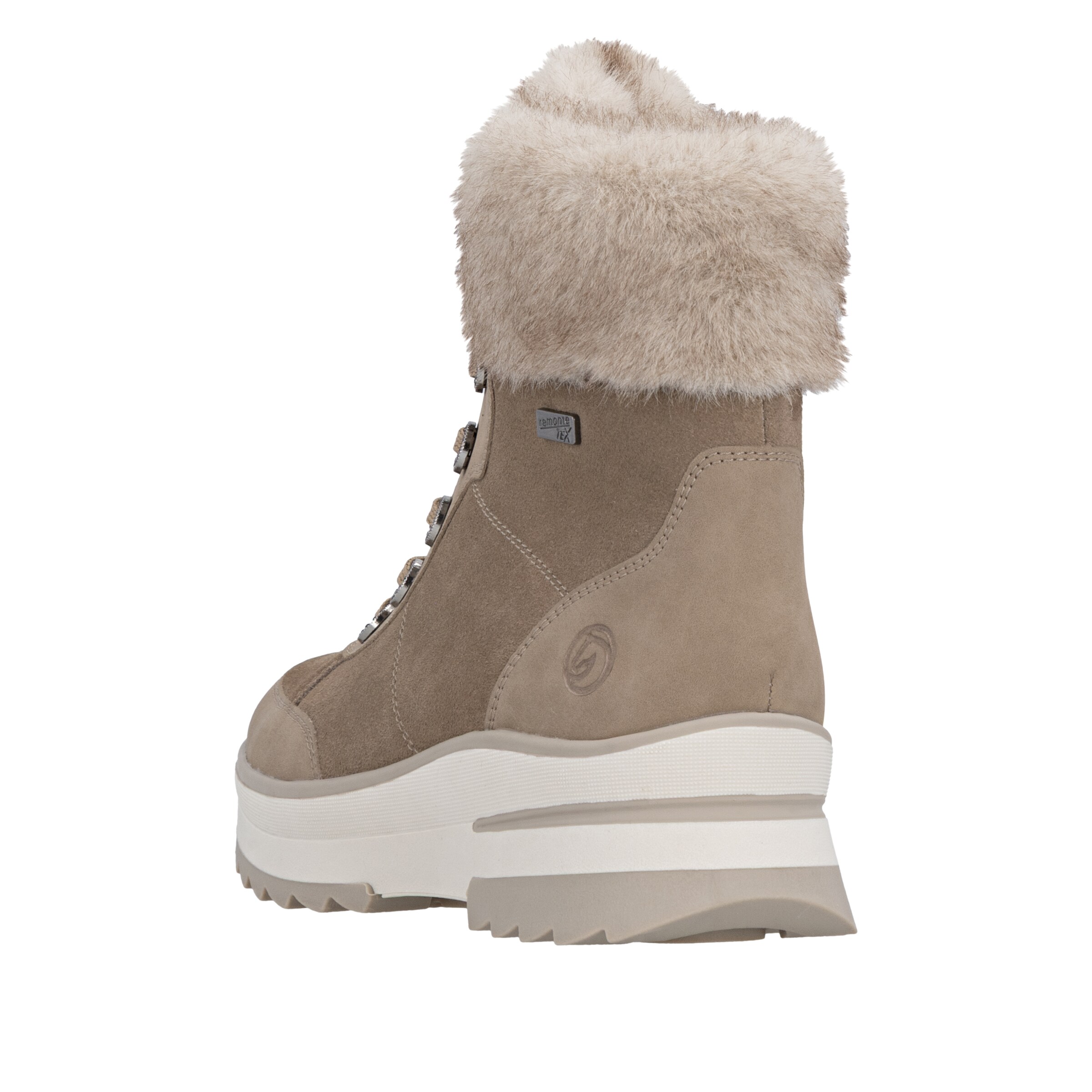 REMONTE Veterlaarsjes in Beige