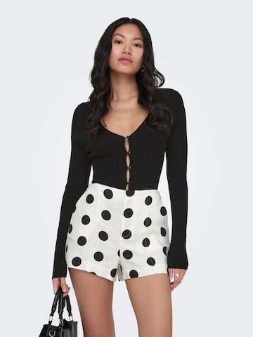 Cardigan ONLY en noir : devant