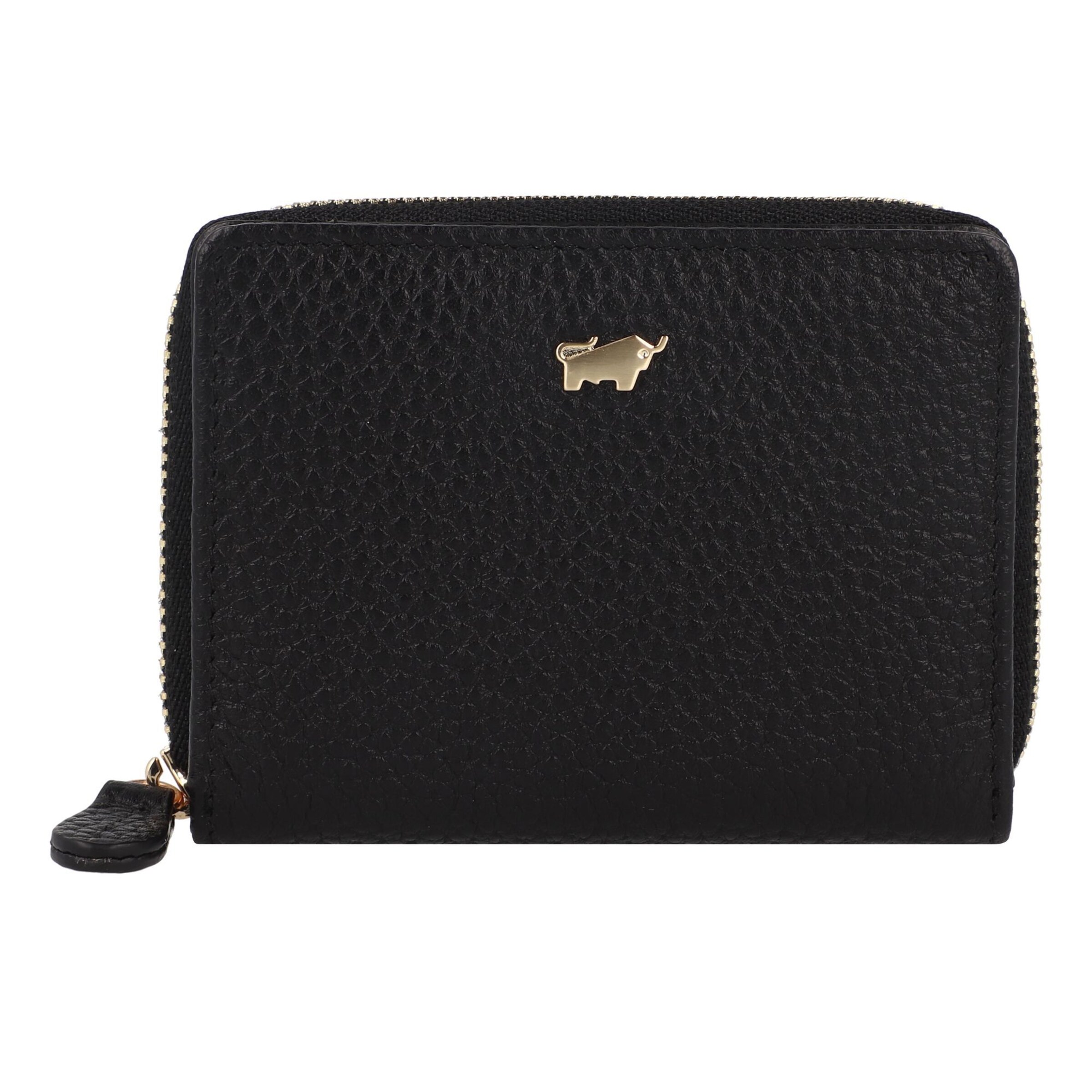 Braun Büffel Portemonnaie 'Asti' in Schwarz: Vorderseite