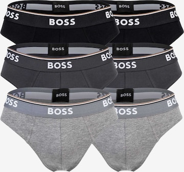 BOSS Slip in Grau: predná strana