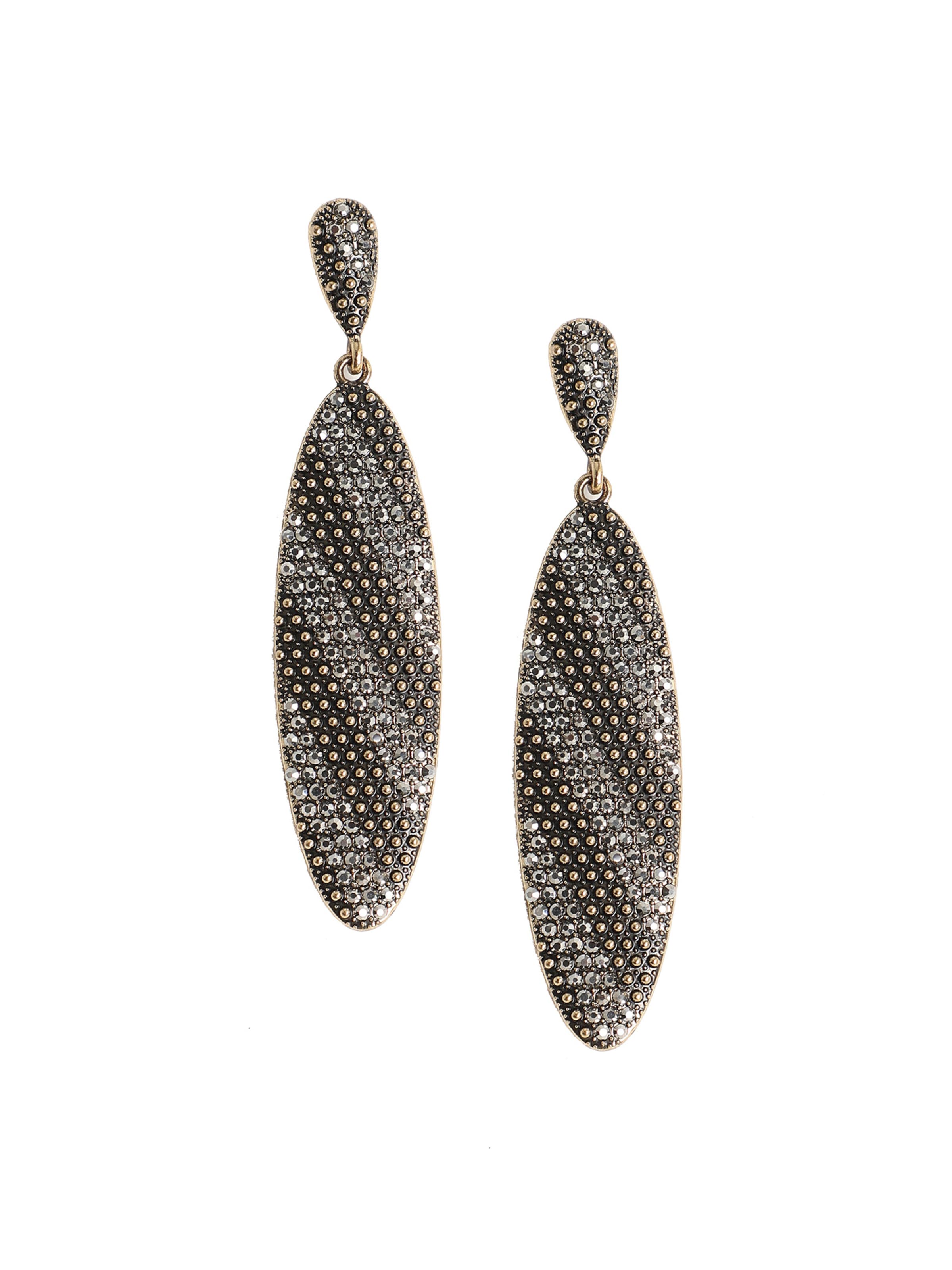 SOHI Σκουλαρίκια σε χρυσό: μπροστά