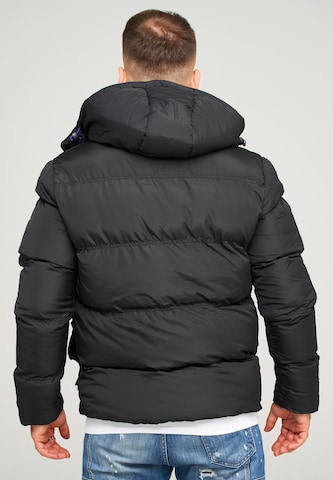 behype Winterjacke 'BHCOLOS' in Blau