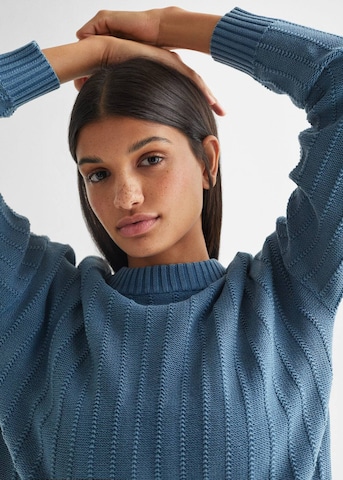 MANGO TEEN Pullover in Blau