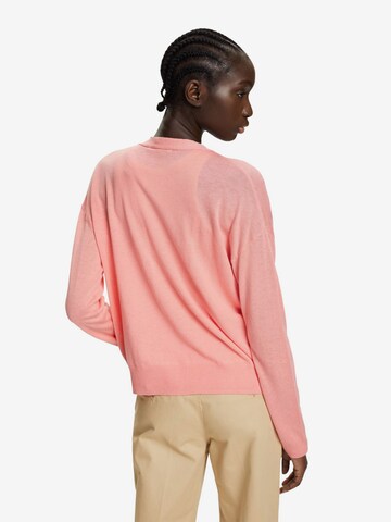 ESPRIT Gebreid vest in Roze