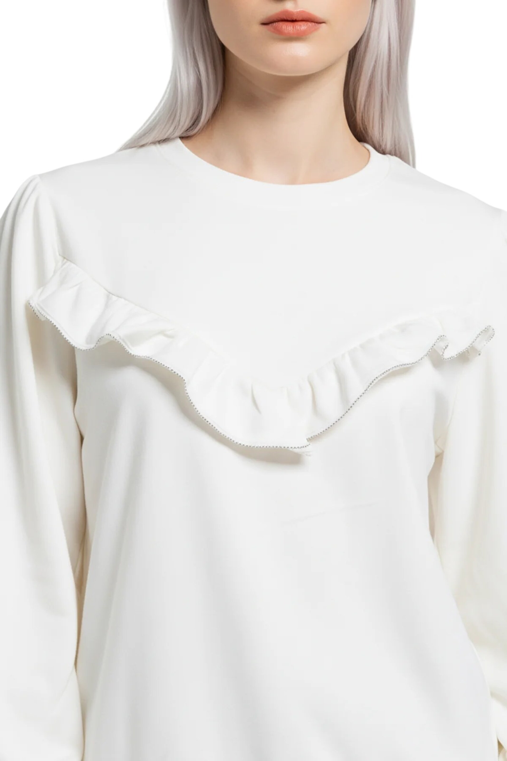 Alexa Dash Sweatshirt in White