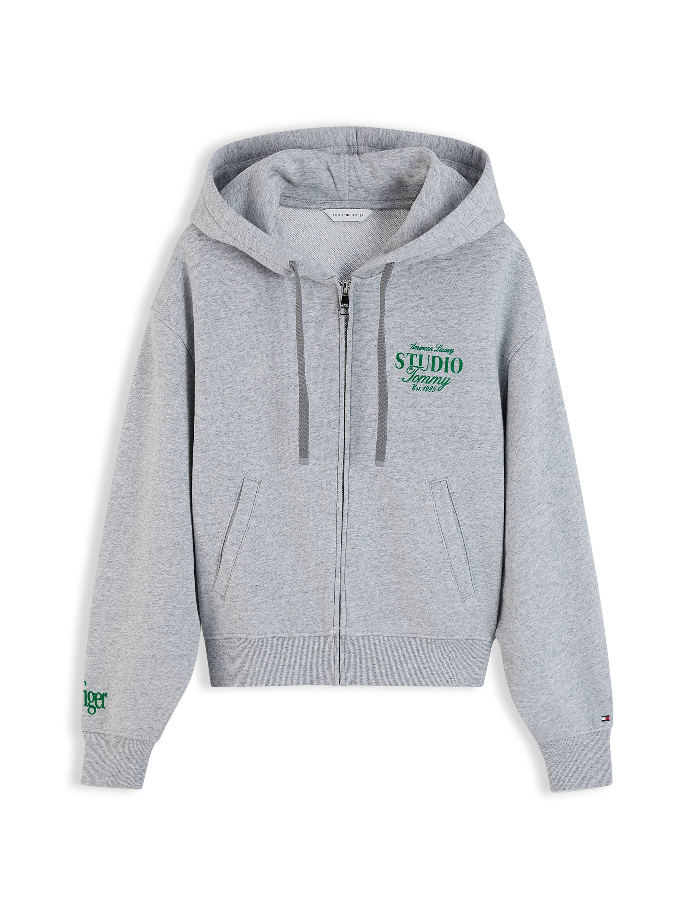 Hanorac 'STUDIO TOMMY' de la TOMMY HILFIGER pe gri: față