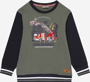 SALT AND PEPPER Sweatshirt 'Fire' in Green: front