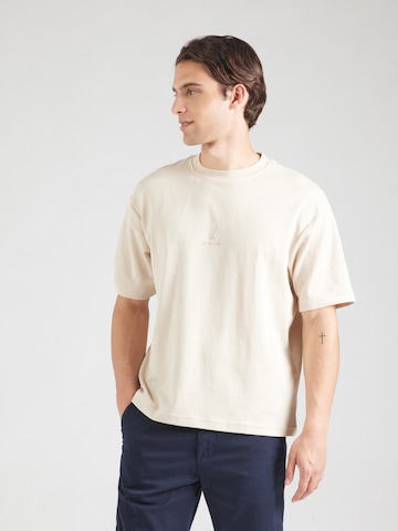 Maglietta 'SLHOscar' di SELECTED HOMME in beige