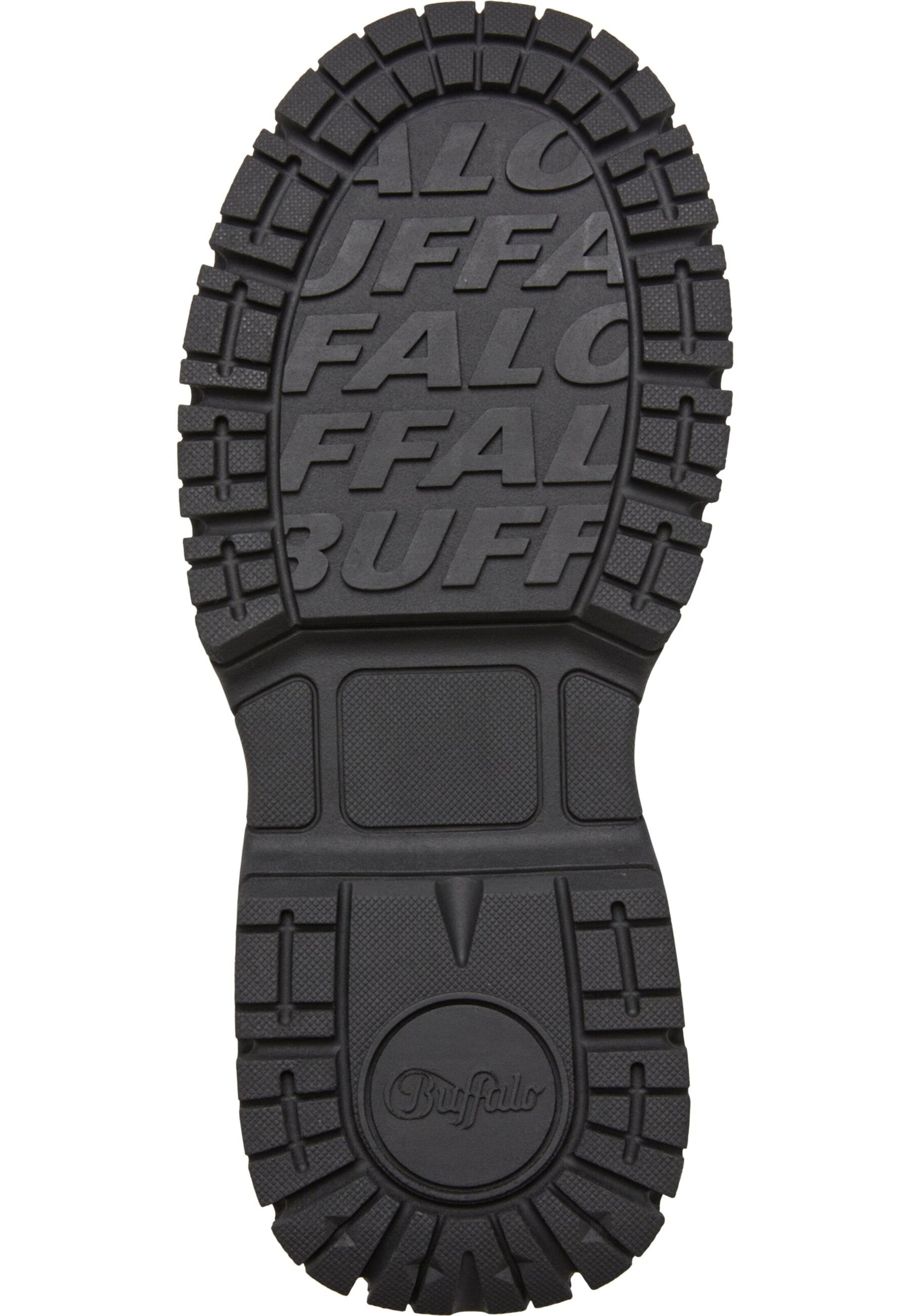BUFFALO Buty sznurowane w kolorze czarny