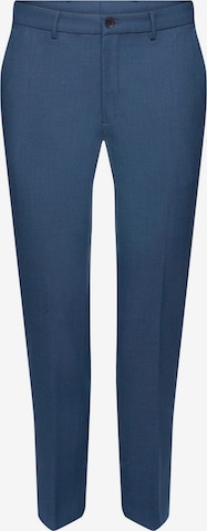 ESPRIT Regular Pantalon in Blauw: voorkant