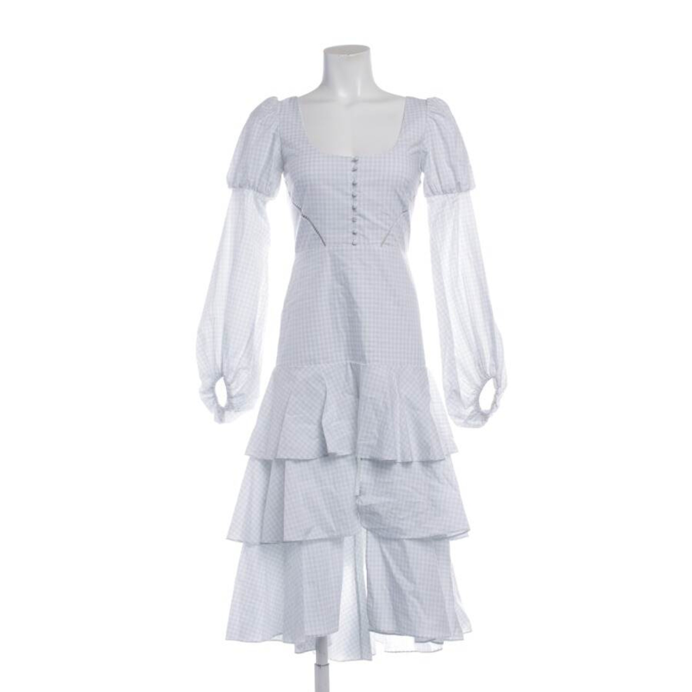 Jonathan Simkhai Kleid XXS in Grün: Vorderseite