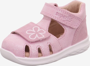 SUPERFIT Sandals 'Bumblebee' in Pink: front