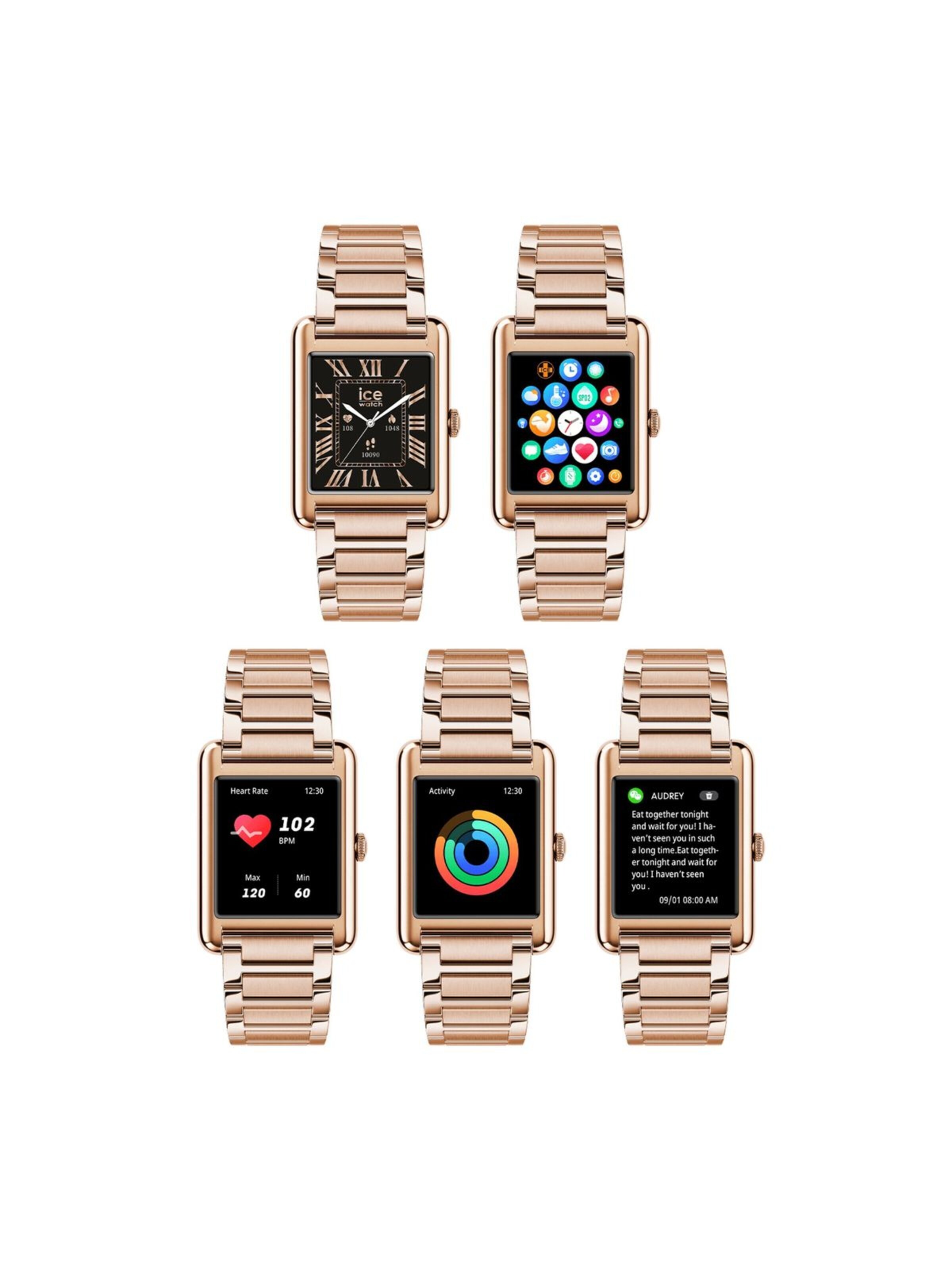 Montre digitale 'Ice-Watch - Smartwatch ICE smart TK 2.0 - Quartz watch movement - Watch case width: 34 mm' Ice-Watch en or