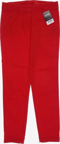 UNITED COLORS OF BENETTON Pants in XS in Red: front