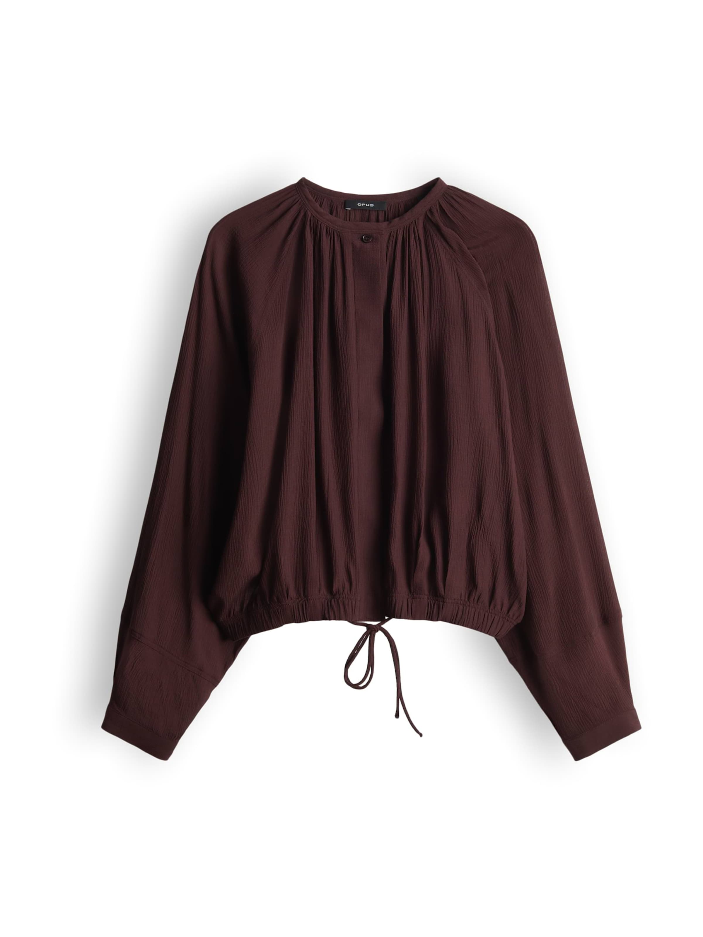 OPUS - Blusa 'Faluna' em roxo: frente