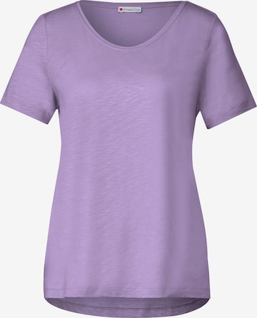 STREET ONE Shirt in Purple: front