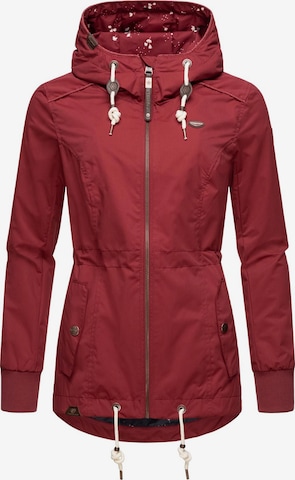 Ragwear Outdoor Jacket 'Danka' in Red