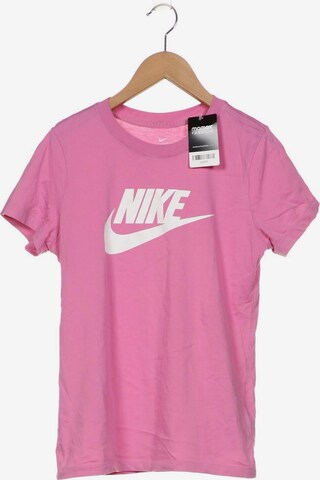 NIKE T-Shirt S in Pink: predná strana