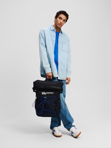 KARL LAGERFELD JEANS Regular fit Ing - kék