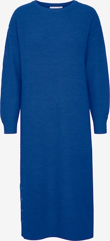 ICHI Knitted dress 'NOVO' in Blue: front