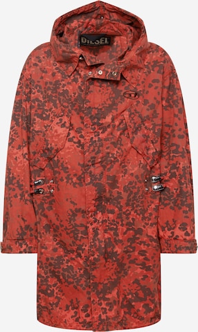 DIESEL Between-seasons coat 'J-WEBB-PAT' in Red: front