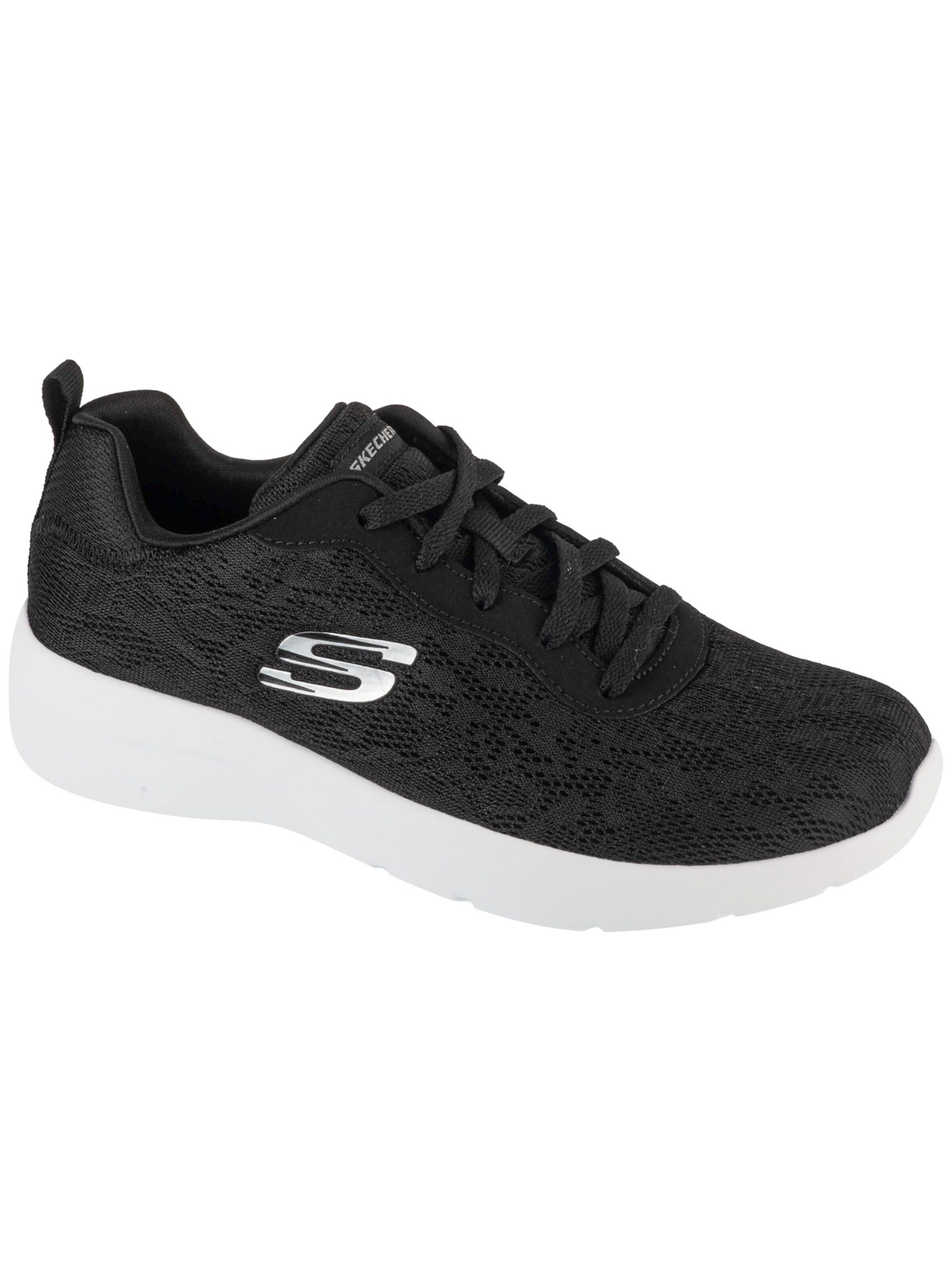 SKECHERS Sneakers laag 'Dynamight 2.0' in Zwart: voorkant