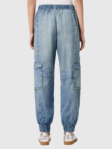 AllSaints Дънки Tapered Leg Карго дънки 'SELMA' в синьо