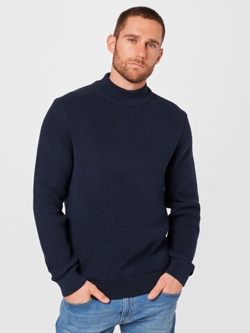 ARMEDANGELS Pullover 'Ivaar' (GOTS) in Blau: predná strana