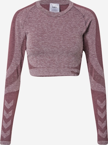 Hummel - Camiseta funcional 'KADY SEAMLESS' en lila: frente
