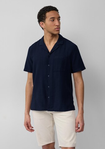 Fit confort Chemise s.Oliver en bleu : devant