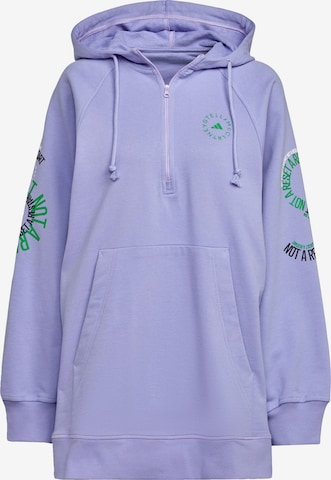 ADIDAS BY STELLA MCCARTNEY Sportovní mikina 'Pull On- Gender Neutral' – fialová: přední strana