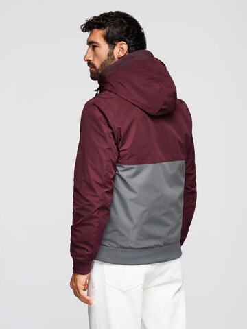 Ombre - Chaqueta de entretiempo en rojo