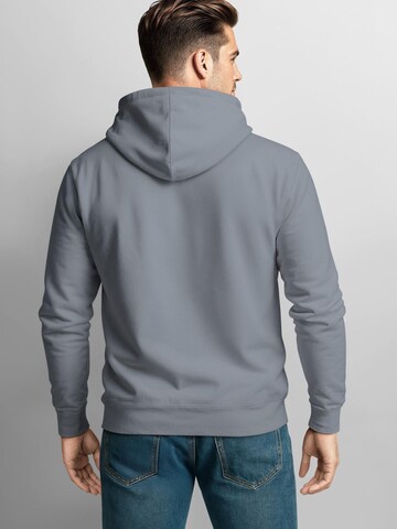 Neverless Sweatshirt 'Moin Skull' in Grau